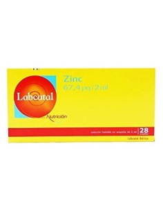 Labcatal 18 Zinc 28 Ampollas