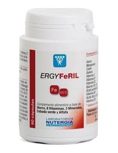 Ergyferil 60 Caps Nutergia