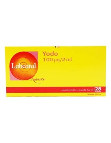 Labcatal 7 Iodo 28 Ampollas 2 Ml
