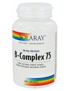 B Complex 75 100 Caps Solaray