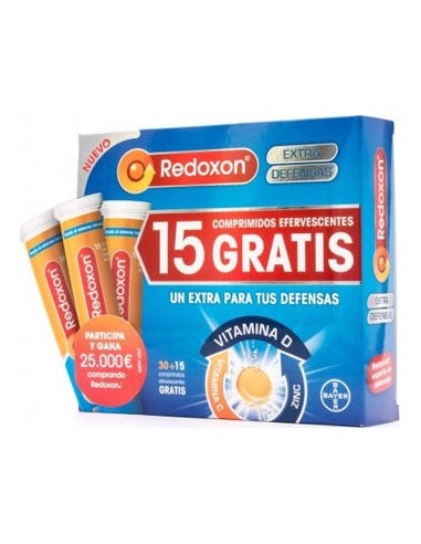Redoxon Extradefensas Promo 30+15 Comp