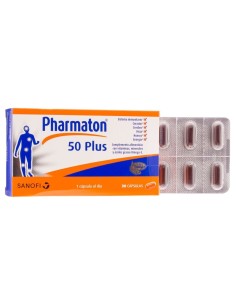 Pharmaton 50 Plus 30 Capsulas