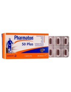 Pharmaton 50 Plus 60 Capsulas