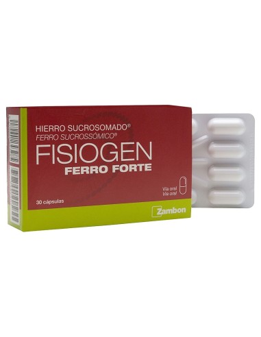 Fisiogen Ferro Forte 30 Capsulas
