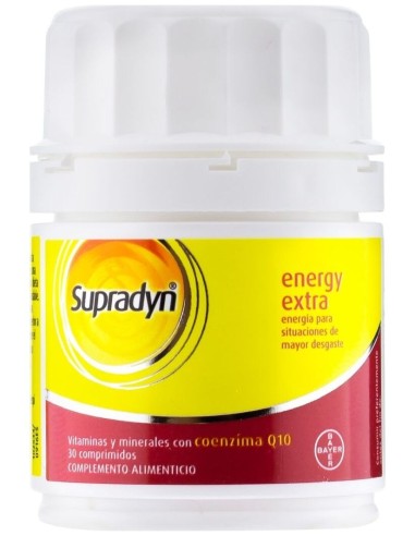 Supradyn Energy Extra 30 Comprimidos