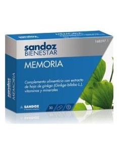 Sandoz Bienestar Memoria 30 Capsulas