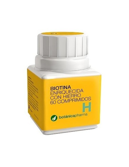 Botanicapharma Biotina + Hierro 0.4/35 Mg 60 Comp