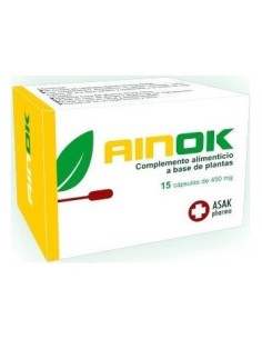 Ainok 450Mg 15 Capsulas