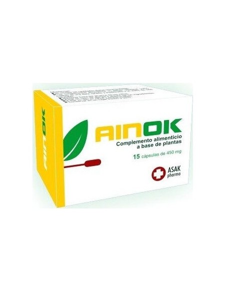 Ainok 450Mg 15 Capsulas