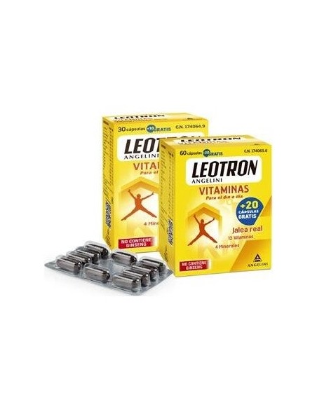 Leotron Vitaminas Angelini 60 Comp.