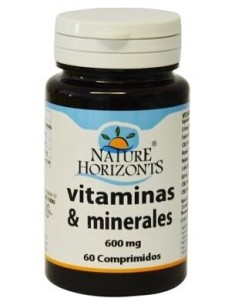 Nature Horizons Vitaminas Y Minerales 60Comp