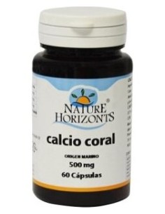 Calcio Coral 500Mg 60Caps Nature Horizon
