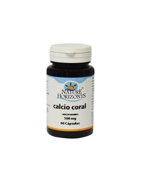 Calcio Coral 500Mg 60Caps Nature Horizon