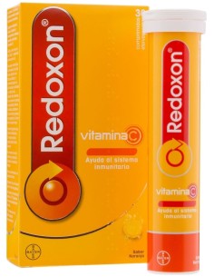 Bayer Redoxon® Vitamina C Naranja Efervescente 1G X 30Comp