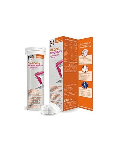 Ns Vitans Magnesio 15 Comp Efervescentes