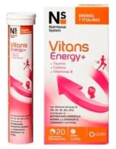 Ns Vitans Energy+ 20 Comp Efervescentes