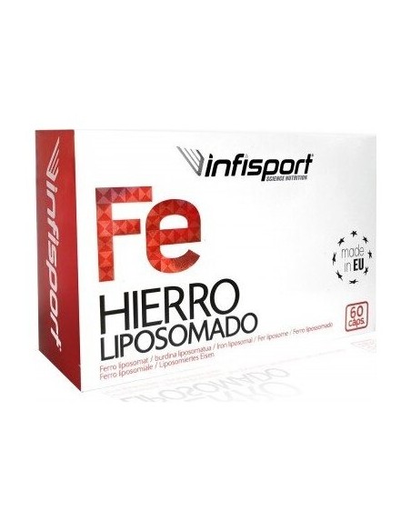 Fe Hierro Liposomado 60 Caps Infisport