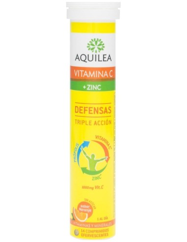Aquilea Vitamina C + Zinc + Própolis 14Comp