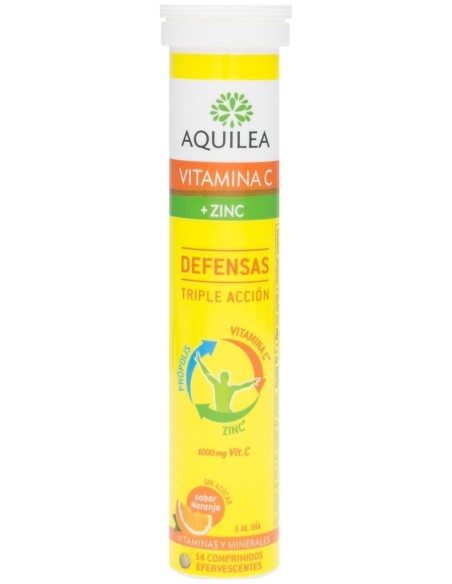 Aquilea Vitamina C + Zinc + Própolis 14Comp