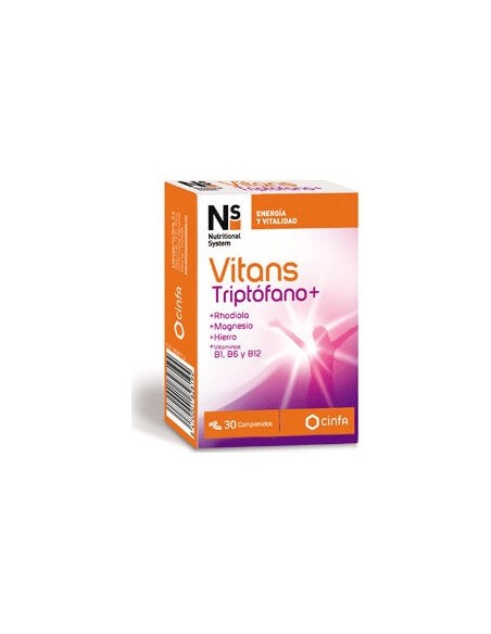 Ns Vitans Triptofano+ 30 Comp