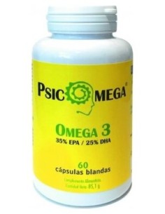 Psicomega Omega 3 60 Caps Ynsadiet