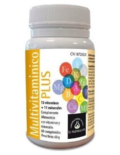 El Naturalista Multivitamínico Plus 60Comp
