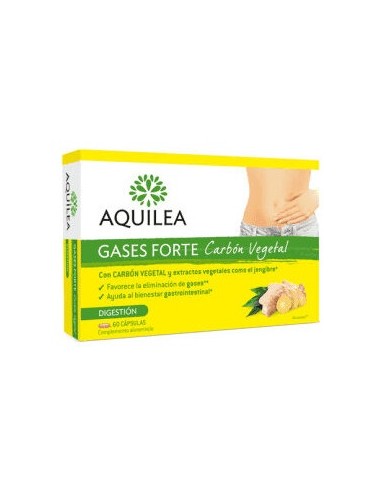 Aquilea Gases Forte Carbón Vegetal 60Cáps