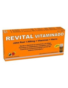 Revital Hierro 20 Ampollas 10 Cc