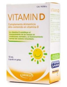 Ordesa Vitamin D Gotas 10Ml