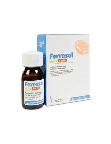 Ferrosol Gotas Forte 30Ml Sol+2,5G Polvo