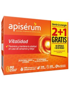 Apiserum Vitaminas Capsulas Pack 3M