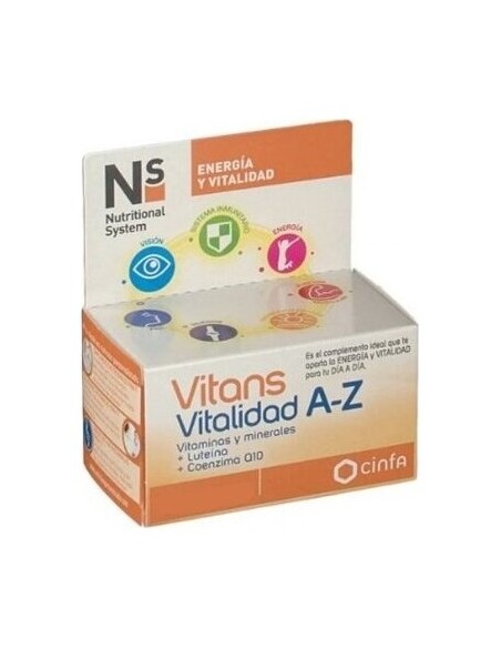 Cinfa Ns Vitans Vitalidad A-Z Senior 30 Compr