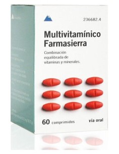 Multivitaminico Farmasierra 60 Comp
