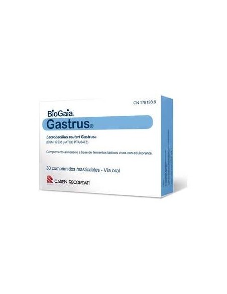 Gastrus Comprimidos Masticables 30Comp