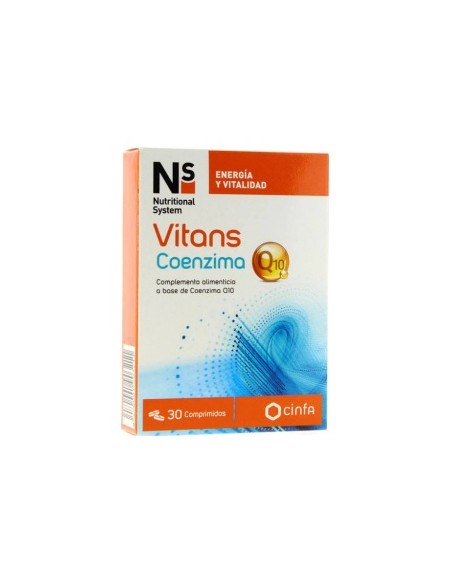 Ns Vitans Coenzima Q10 30 Comprimidos