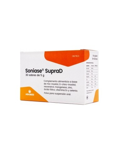 Soniase Supra D Plus 30 Sobres