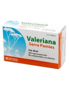 Valeriana Serra Pamies 265 Mg 60 Comp
