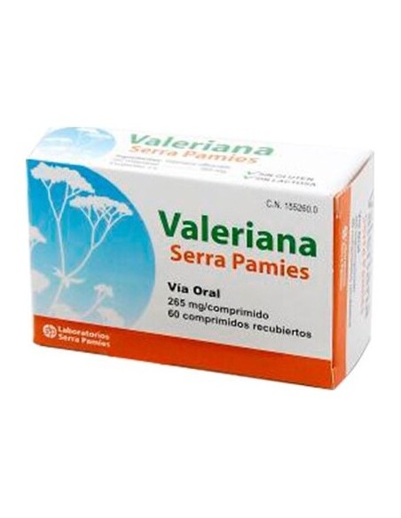 Valeriana Serra Pamies 265 Mg 60 Comp