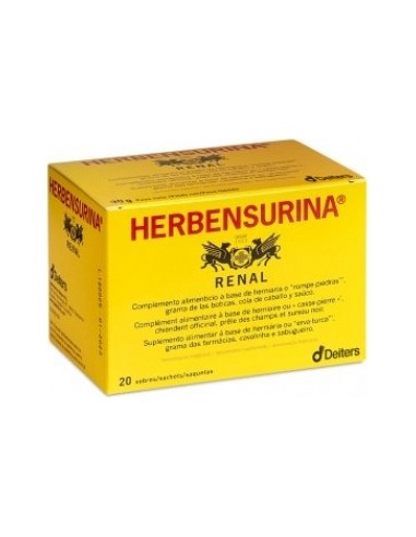 Deiters Herbensurina Ca 20 Filtros