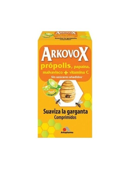 Arkovox Propolis+Vit C 24 Comp Citricos