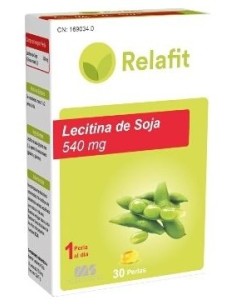 Relafit Ms Lecitina De Soja/(30 Caps )