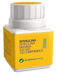 Botanica Nutrients Spirulina 400Mg 100Comp