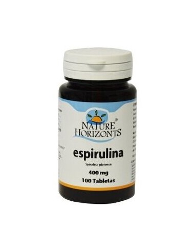 Espirulina 400Mg 100Tab Nature Horizons