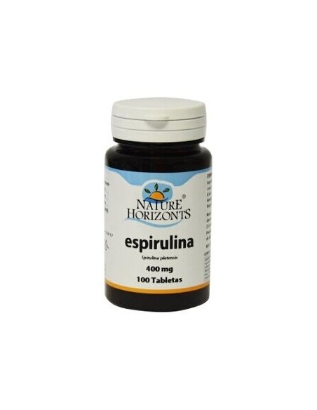 Espirulina 400Mg 100Tab Nature Horizons