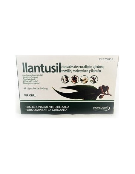 Soria Natural Llantusil Capsulas  Homeosor 48 Caps