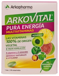Arkovital Pura Energia Multivit. 30 Comp