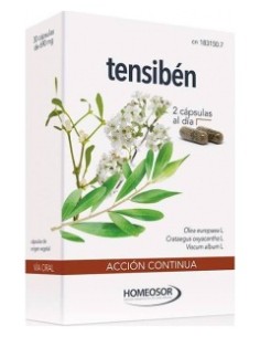 Tensiben Acc Cont 30 Caps Homeosor