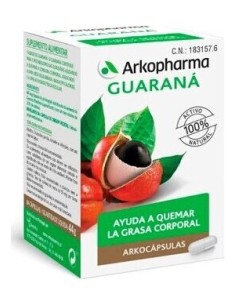 Arkocápsulas Guaraná Bio 80Caps