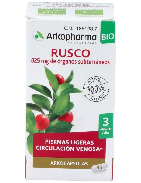Arkocapsulas Rusco 45 Caps Arko