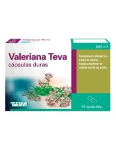 Valeriana Teva 200Mg 60 Caps Duras
